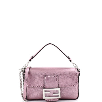 Fendi Selleria Baguette NM Bag Leather Mini