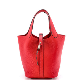 Hermes Picotin Lock Bag Clemence PM