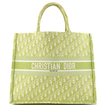 Christian Dior Book Tote Oblique Canvas Large