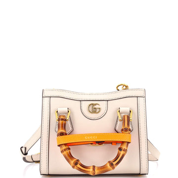 Gucci Diana NM Bamboo Handle Tote Leather Mini