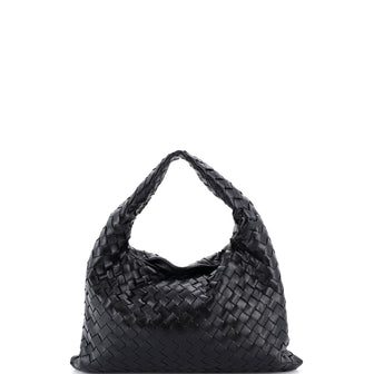 Bottega Veneta Hop Hobo Intrecciato Leather Small