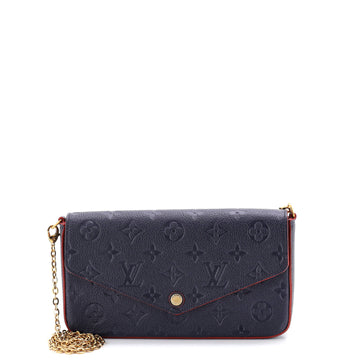 Louis Vuitton Felicie Pochette Monogram Empreinte Leather