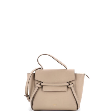 Celine Belt Bag Textured Leather Nano