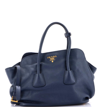 Prada Convertible Open Shopping Tote Vitello Daino Medium