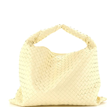 Bottega Veneta Hop Hobo Intrecciato Leather Large