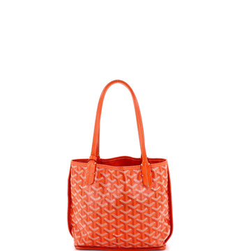Goyard Anjou Reversible Tote Coated Canvas Mini