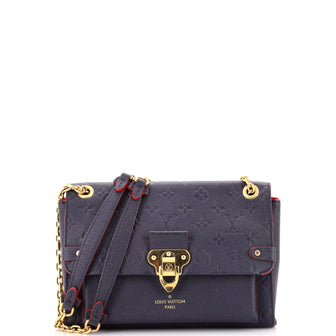 Louis Vuitton Vavin Handbag Monogram Empreinte Leather PM