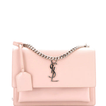 Saint Laurent Sunset Crossbody Bag Leather Medium
