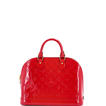 Louis Vuitton Alma Handbag Monogram Vernis PM