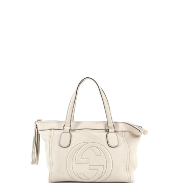 Gucci Soho Zip Tote Leather Small