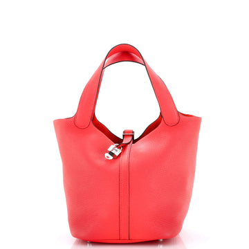 Hermes Picotin Lock Bag Clemence MM