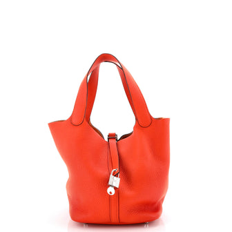 Hermes Picotin Lock Bag Clemence MM