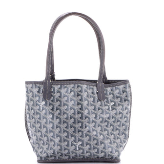 Goyard Anjou Reversible Tote Coated Canvas Mini