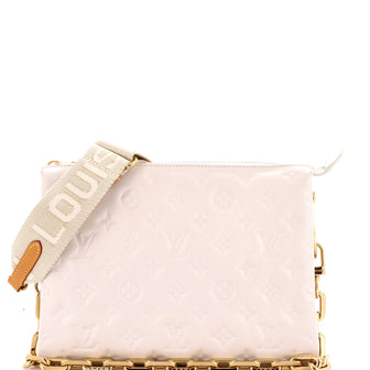 Louis Vuitton Coussin Bag Monogram Embossed Lambskin PM