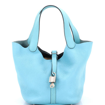 Hermes Picotin Lock Bag Clemence MM