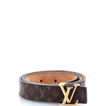 Louis Vuitton LV Initiales Belt Monogram Canvas Wide