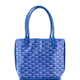 Goyard Anjou Reversible Tote Coated Canvas Mini