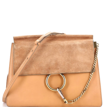 Chloe Faye Shoulder Bag Leather Medium