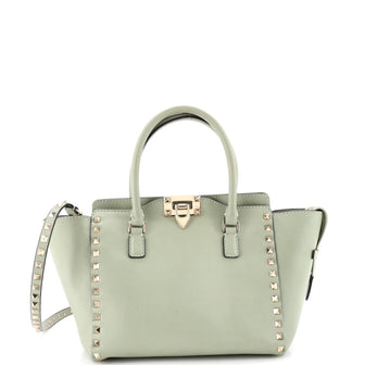 Valentino Garavani Rockstud Tote Rigid Leather Small