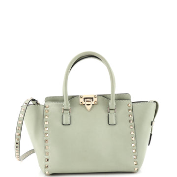 Valentino Garavani Rockstud Tote Rigid Leather Small