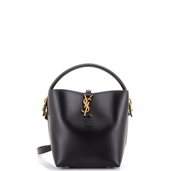 Saint Laurent Le 37 Bucket Bag Leather Mini