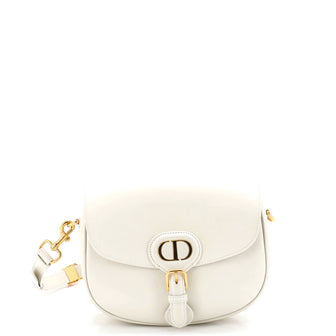 Christian Dior Bobby Flap Bag Leather Medium