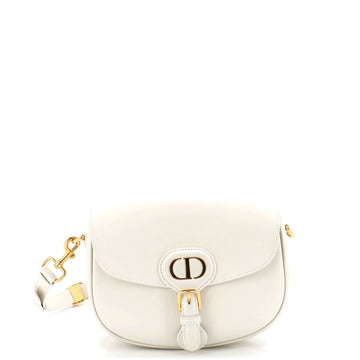 Christian Dior Bobby Flap Bag Leather Medium