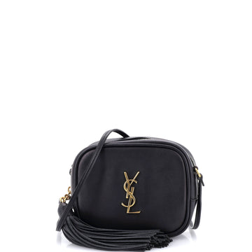 Saint Laurent Classic Monogram Blogger Crossbody Bag Leather Small