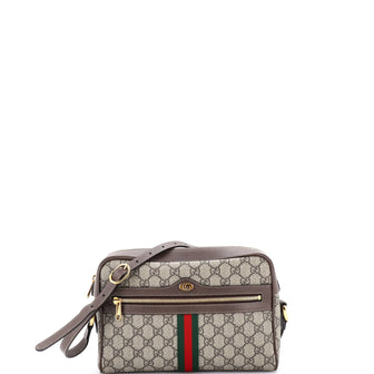 Gucci Ophidia Shoulder Bag GG Coated Canvas Small