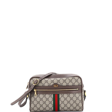 Gucci Ophidia Shoulder Bag GG Coated Canvas Small