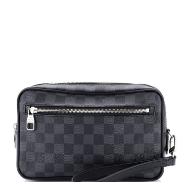 Louis Vuitton Kasai Clutch Damier Graphite
