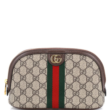 Gucci Ophidia Cosmetic Case GG Coated Canvas Large