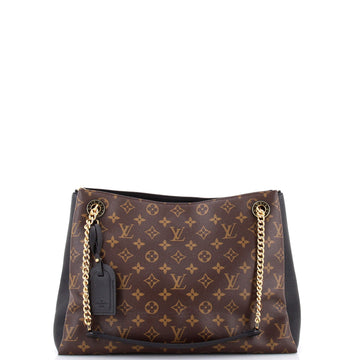 Louis Vuitton Surene Handbag Monogram Canvas with Leather MM