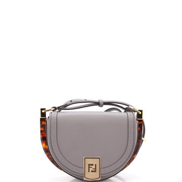 Fendi Moonlight Flap Bag Leather with Plexiglass Detail