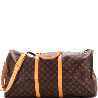 Louis Vuitton Keepall Bandouliere Bag Monogram Canvas 60