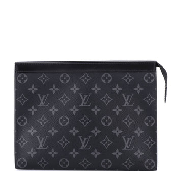 Louis Vuitton Pochette Voyage Monogram Eclipse Canvas MM