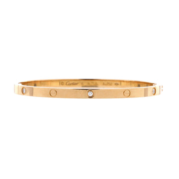 Cartier Love 6 Diamond Bracelet 18K Yellow Gold and Diamonds Small