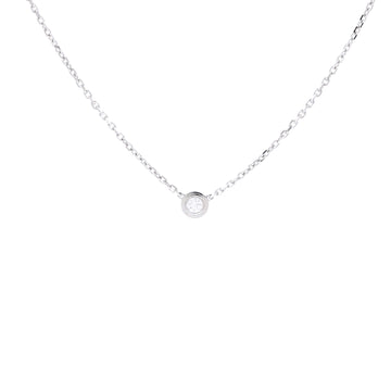 Cartier Cartier D'Amour Pendant Necklace 18K White Gold and Diamond XS