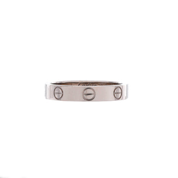 Cartier Love Wedding Band Ring 18K White Gold