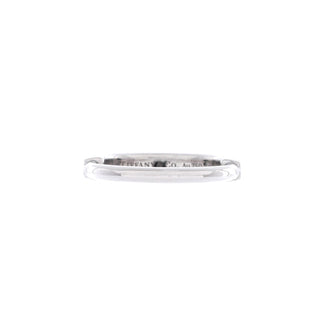 Tiffany & Co. Lock Ring 18K White Gold
