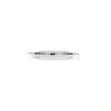 Tiffany & Co. Lock Ring 18K White Gold