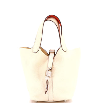 Hermes Eclat Picotin Lock Bag Clemence PM