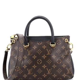 Louis Vuitton Pallas Tote Monogram Canvas with Leather BB