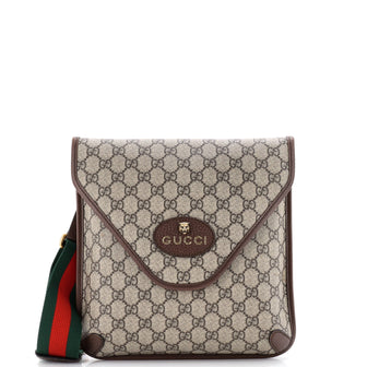 Gucci Neo Vintage Envelope Messenger GG Coated Canvas Medium
