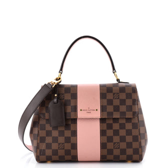 Louis Vuitton Bond Street Handbag Damier with Leather BB