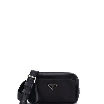 Prada Zip Waist Bag Tessuto Small