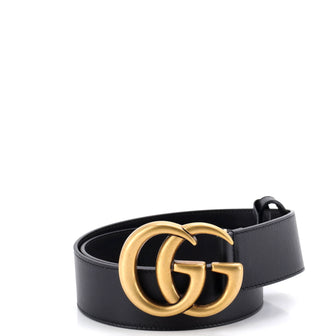 Gucci GG Marmont Belt Leather Wide