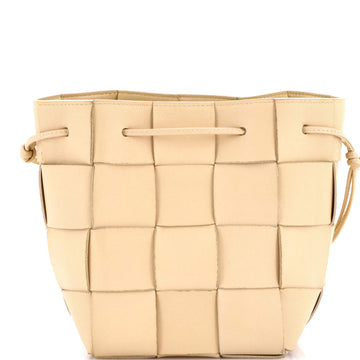 Bottega Veneta Cassette Bucket Bag Maxi Intrecciato Leather Small