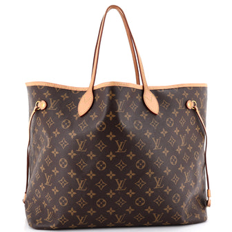 Louis Vuitton Neverfull NM Tote Monogram Canvas GM