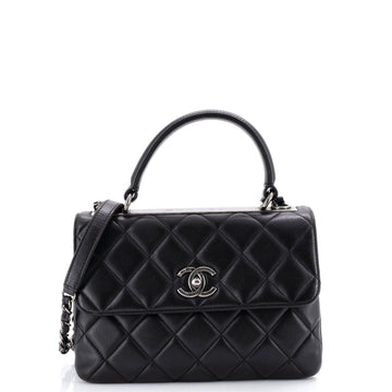 Chanel Trendy CC Top Handle Bag Quilted Lambskin Small